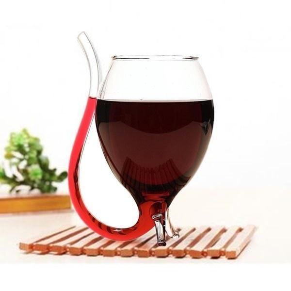 Vine™ - Wine Glass with Straw