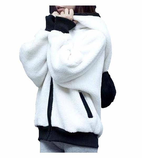 Fluffy Panda Hoodie