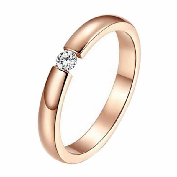 Simple Rose Gold Ring