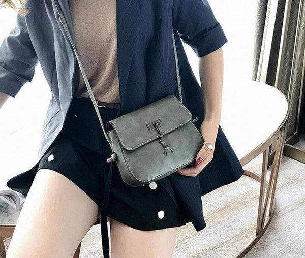 Doe - Matte Cross Body Messenger Handbag