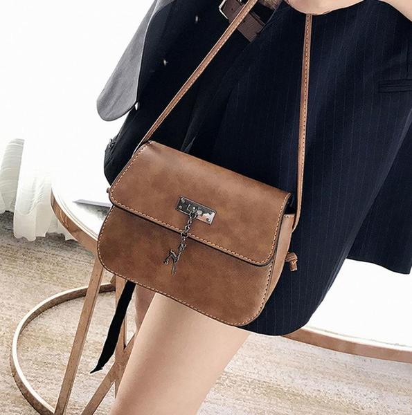 Doe - Matte Cross Body Messenger Handbag