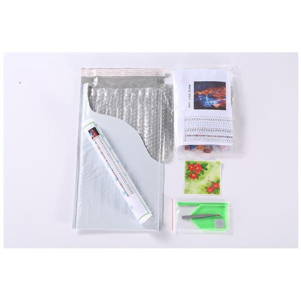 Purple Flowers - GemPaint™ Kit