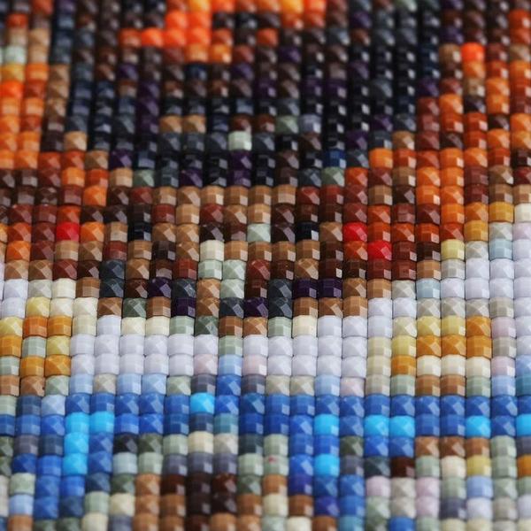 Rainbow Butterfly Skull - GemPaint™ Kit