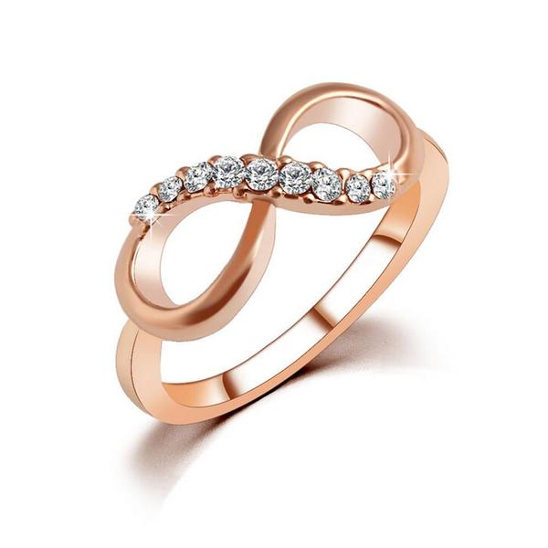 Luxury Gold Infinity Ring