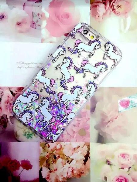 Uincorn Glitter iPhone Case