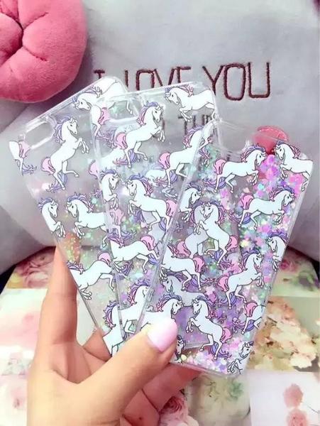 Uincorn Glitter iPhone Case