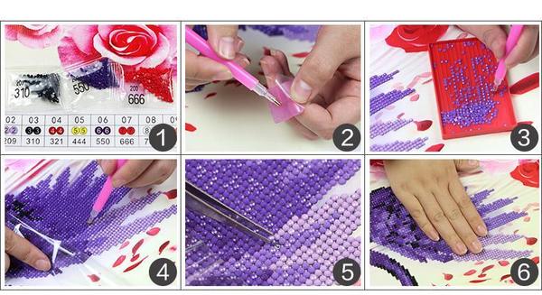 Extravagant Peacock - GemPaint™ Kit