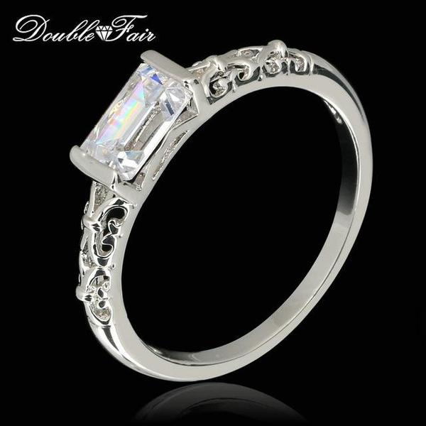 Retro Rhinestone Ring