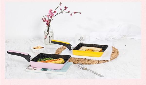 Ollam - Non-Stick Aluminum Egg Roll Fry Pan