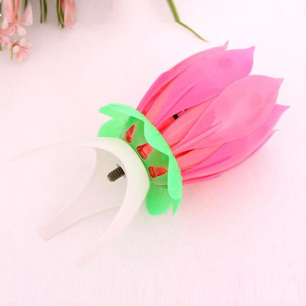 Birthday Lotus Flower Candle