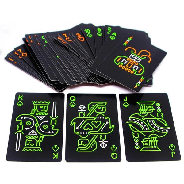 GloStack - Glow-in-the-Dark Poker Cards