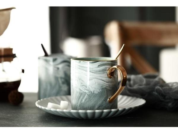 Marble Porcelain Coffee Mug