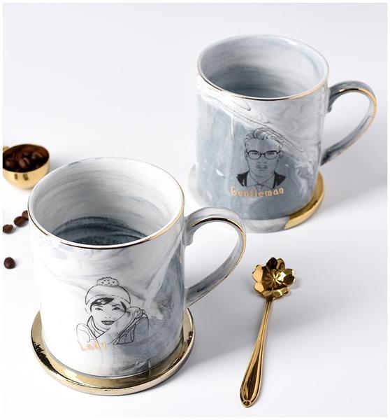Marble Porcelain Coffee Mug
