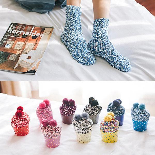 PomPom - Speckled Cupcake Socks
