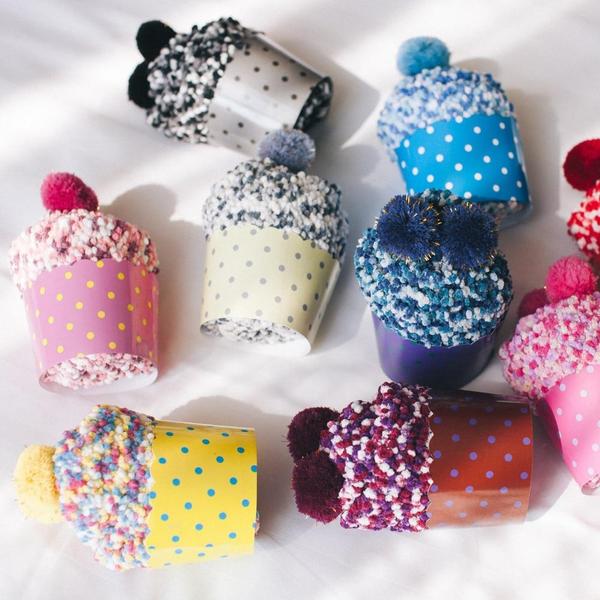 PomPom - Speckled Cupcake Socks