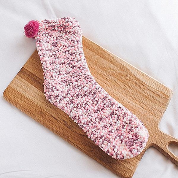 PomPom - Speckled Cupcake Socks