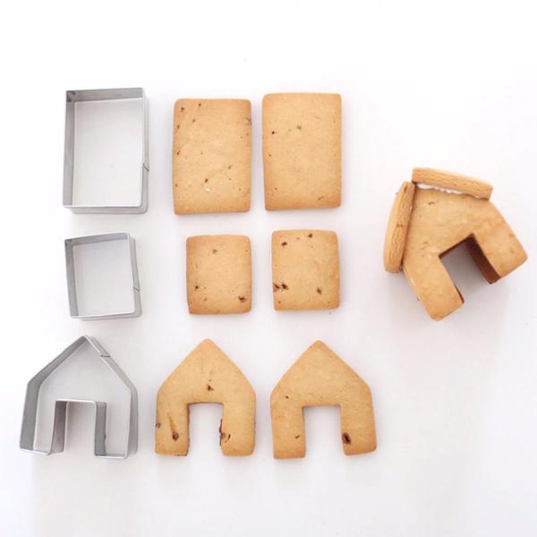 Gingerbread House Cookie Cutters