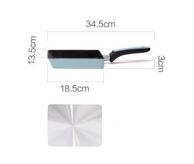 Ollam - Non-Stick Aluminum Egg Roll Fry Pan