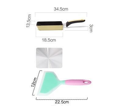 Ollam - Non-Stick Aluminum Egg Roll Fry Pan