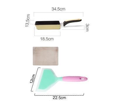 Ollam - Non-Stick Aluminum Egg Roll Fry Pan