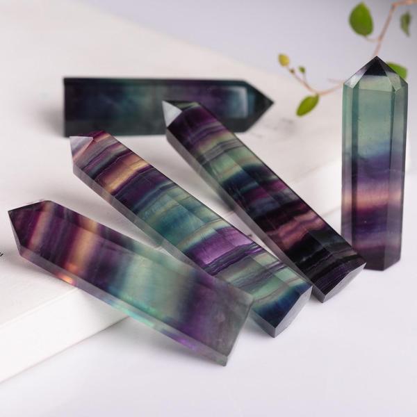 Prism - Natural Fluorite Crystal