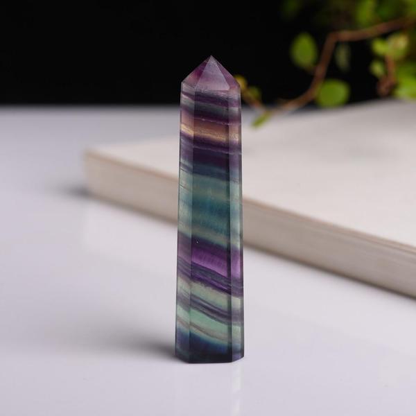 Prism - Natural Fluorite Crystal