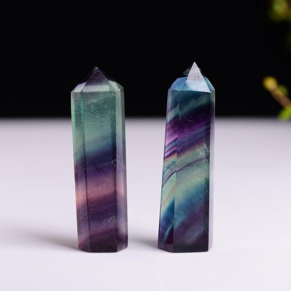 Prism - Natural Fluorite Crystal