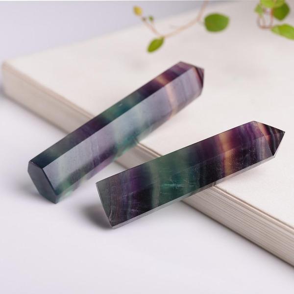 Prism - Natural Fluorite Crystal