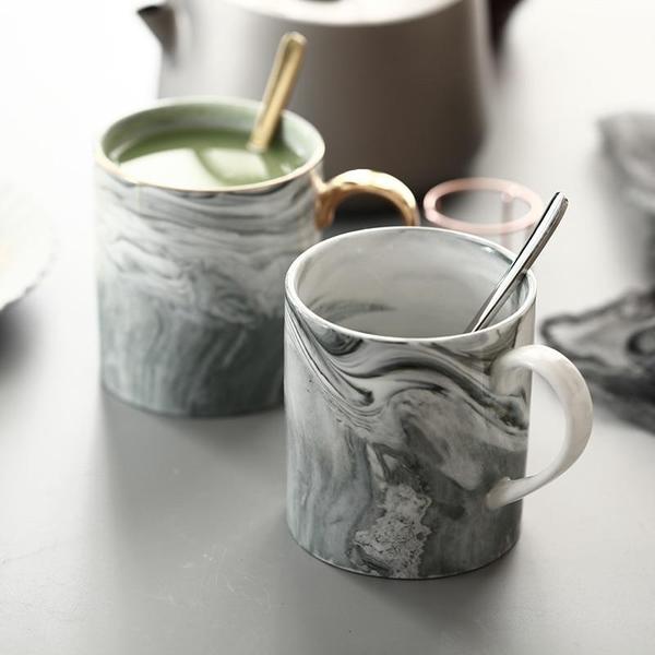 Marble Porcelain Coffee Mug