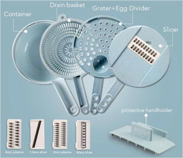 Mandoline 8 in 1 Vegetable Slicer