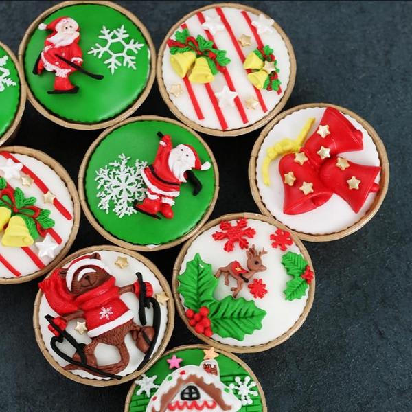 Christmas Silicone Cookie Molds