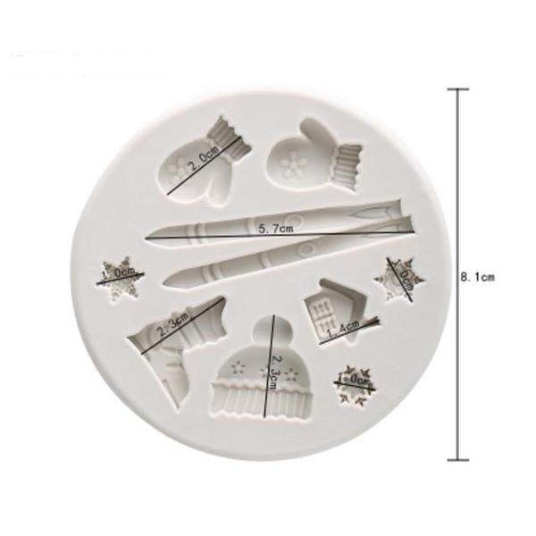 Christmas Silicone Cookie Molds