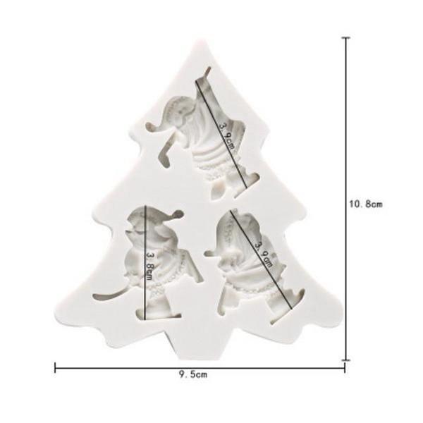 Christmas Silicone Cookie Molds