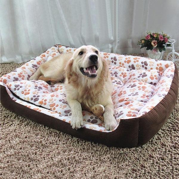 Benji - Corduroy Padded Pet Bed