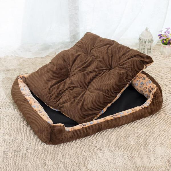 Benji - Corduroy Padded Pet Bed