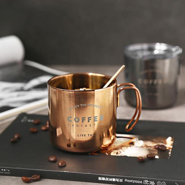 Titanium Vintage Coffee Mug (with lid)