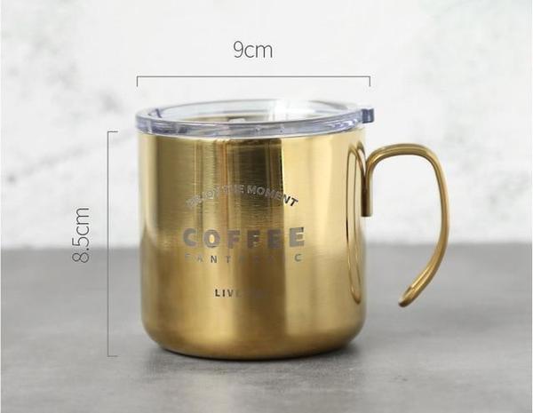 Titanium Vintage Coffee Mug (with lid)
