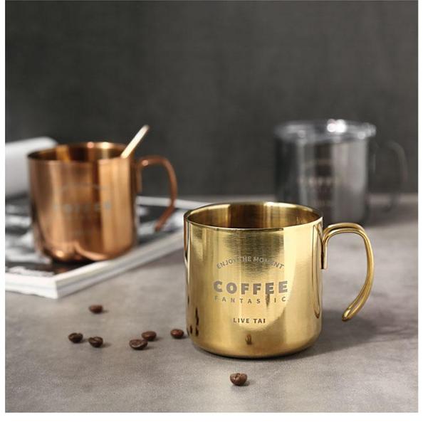 Titanium Vintage Coffee Mug (with lid)