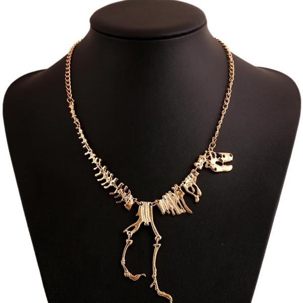 T-Rex Charm Necklace