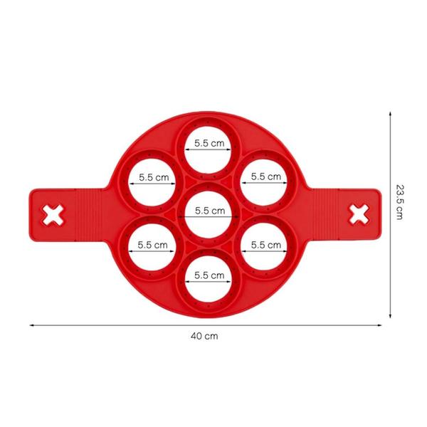 Non-Stick Silicone Egg & Pancake Mold