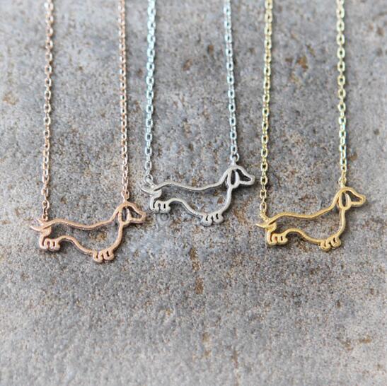 Dachshund Pendant Necklaces
