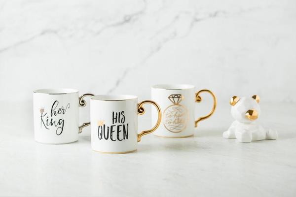 Luxury King & Queen Coffee Mugs