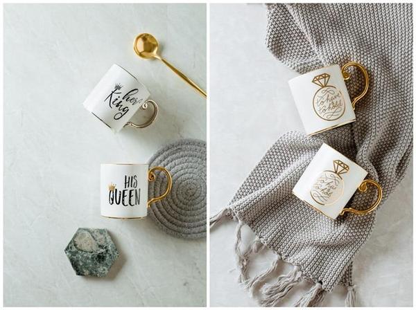 Luxury King & Queen Coffee Mugs