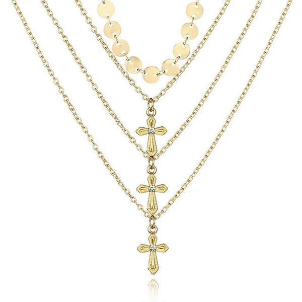 Multi Layered Boho Droplet Necklaces