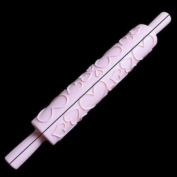 Colored 3D Pattern Rolling Pin