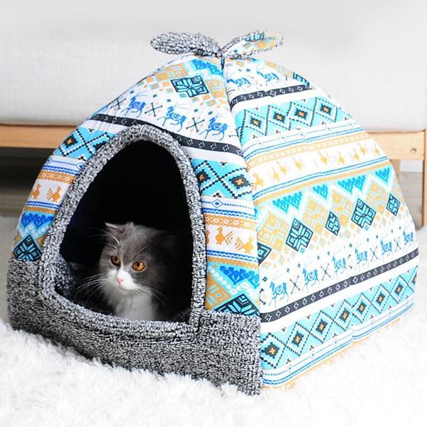 Max - Soft Fleece Pet Igloo Bed
