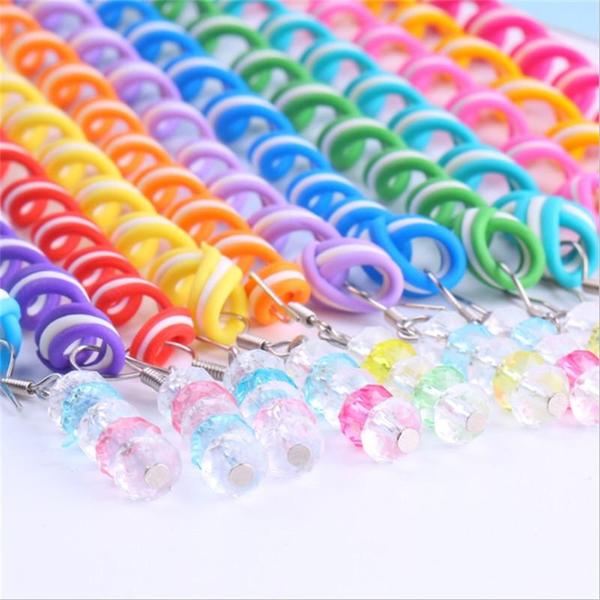 Kata - Rainbow Rolled Hair Braid Wraps