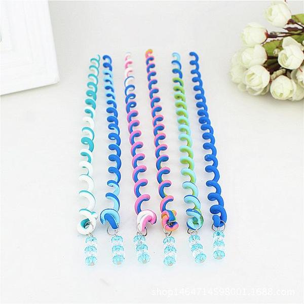 Kata - Rainbow Rolled Hair Braid Wraps