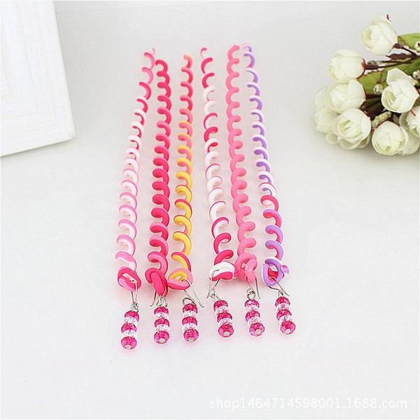 Kata - Rainbow Rolled Hair Braid Wraps