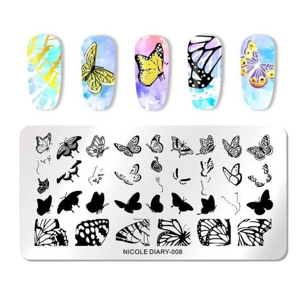 Nail Art Stencils